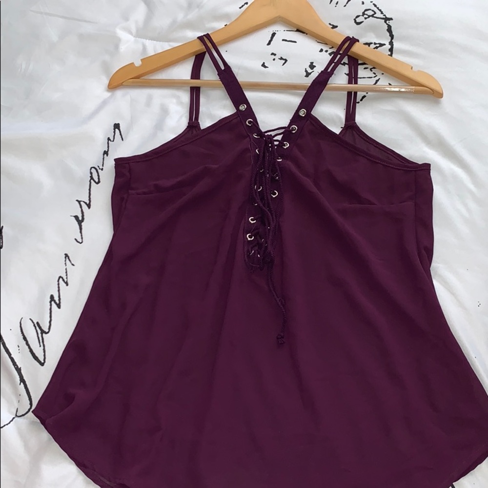 SAVE purple SUMMER BLOUSE